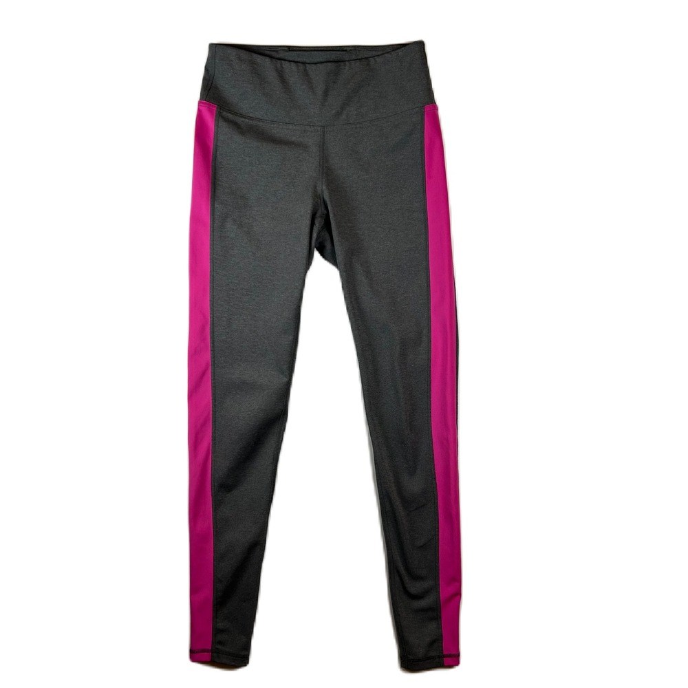 FootJoy Women's Golf Leggings Gray Pink Athletic Workout‎ Pants - Size S